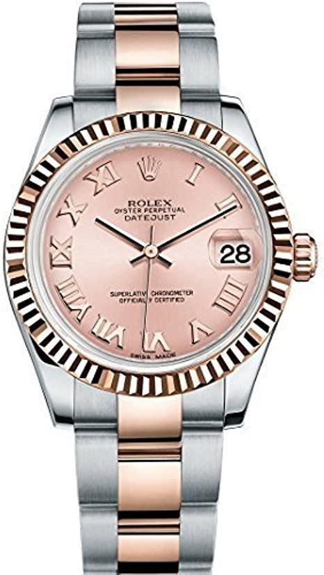 rolex rosa zifferblatt|rolex datejust 31 gold.